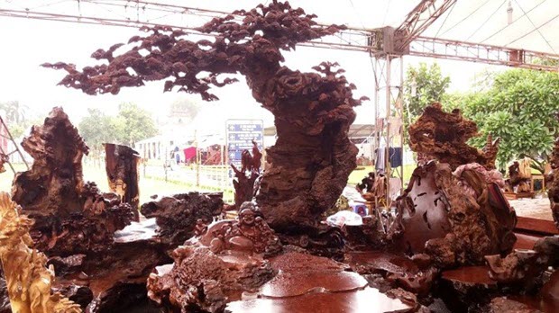 Xuất hiện bộ bàn ghế “khủng” giá bạc tỷ ở Hà Nội